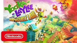 Yooka-Laylee and the Impossible Lair - Announce Trailer - Nintendo Switch