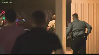 Vigil for Maricopa County deputy turns chaotic after gunfire erupts nearby