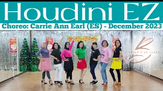 Houdini EZ - LINE DANCE - Choreo: Carrie Ann Earl (ES) - December 2023