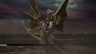 GODZILLA PS4 | Mecha-King Ghidorah Run