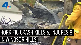 Windsor Hills Crash Kills 6, Including a Pregnant Woman and Her Baby | NBCLA