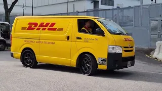 Airless tyres trialled on DHL delivery vans