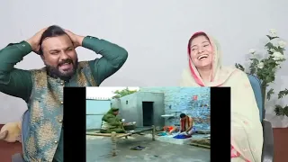 Punjabi Husband vs Wife Comedy Scenes | Pakistani Reaction