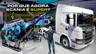 😎NOVA LINHA SCANIA SUPER: Veja tudo que mudou nos Caminhões e Motores Euro 6 (em Detalhes Únicos)