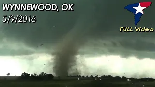 May 9, 2016 • Wynnewood, OK Tornado (COMPLETE VIDEO)