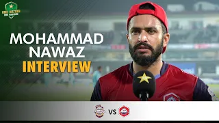 Mohammad Nawaz Interview | Northern vs Southern Punjab | Match 10 | National T20 2021 | PCB | MH1T