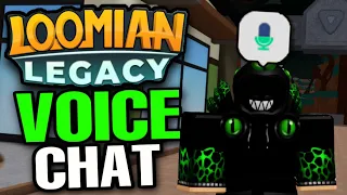 VOICECHAT In Loomian Legacy Is HERE!