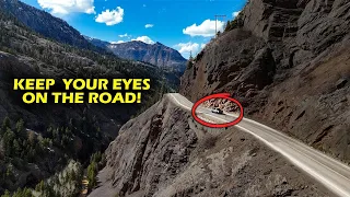 Colorado's MILLION Dollar Highway....No Guard Rails!