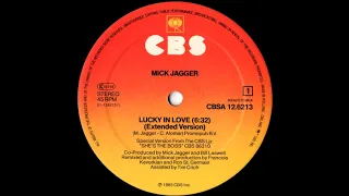 Mick Jagger - Lucky In Love (Extended Version) 1985