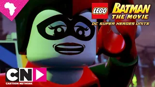 Bad Guys Break Out | Lego DC Comics Super Heroes | Cartoon Network Africa