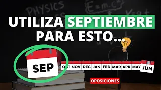 📅 Estás ESTUDIANDO MAL en septiembre