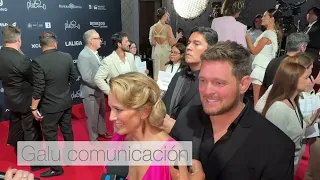 Michael Bublé y Luisana Lopilato entre los invitados a los Premios Platino  de #Xcaret