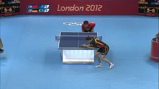 2012 Olympics Zhang Jike vs Timo Boll