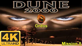 Dune 2000 - 4K60FPS - No Commentary - Ordos - Hard - Mission 8