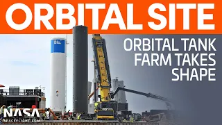 SpaceX Boca Chica: Orbital Launch Site's Tank Farm Takes Shape
