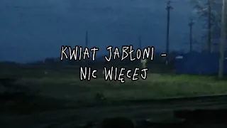 Kwiat Jabłoni - Nic Więcej (speed up)🌸