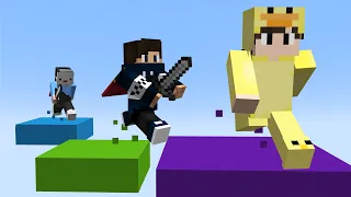 Minecraft Parkour VS 2 Hunters (FINALE)