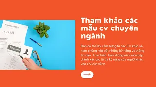 CÁCH TẠO CV THU HÚT NHÀ TUYỂN DỤNG