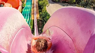 Tall FreeFALL Water Slide at Aquapark Aquamania