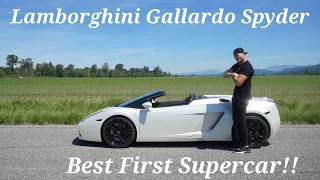 Here's Why The Lamborghini Gallardo Should Be Your FIRST Supercar!!