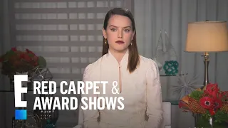 "Star Wars: The Last Jedi" Cast on Carrie Fisher's Final Performance | E! Red Carpet & Award Shows