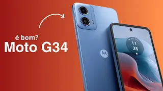 Moto G34 é bom? 5G, Snapdragon 695 e Bateria Grande. Vale a Pena? Análise/ Review