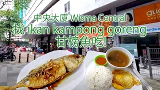 KL FOOD FINDER(第4集) Today 帶你去中央大厦 Wisma Central 找 ikan kampong goreng 甘榜鱼吃!