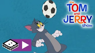 The Tom and Jerry Show | Football Challenge | Boomerang UK 🇬🇧