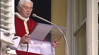 BENEDETTO XVI - FESTA DEL BATTESIMO DEL SIGNORE (ANGELUS 10.01.2010)