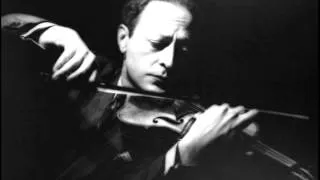 Violinist Jascha Heifetz:  Estrellita (1928)