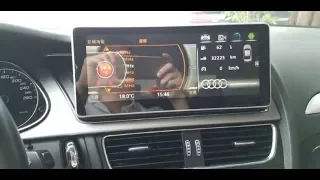 AUDI A4 | 10.25 inch ANDROID multimedia detailed INSTALLATION