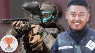 Regular People Vs. Professional Paintballers