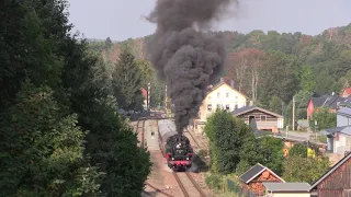 86 1333 mit ordentlich Last auf Spätsommertour durchs Erzgebirge