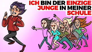 Ich bin der einzige Junge in meiner Schule | Animierte Geschichte