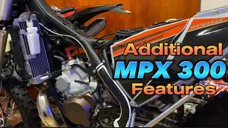 Additional features on the MPX 300 (GPX 300)