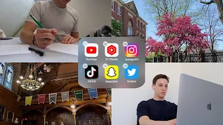 deleting social media for 5 days to study // harvard finals week vlog