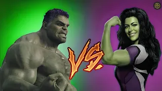 Hulk Vs She Hulk || Who is More Powerful? || Explained In Hindi || DK DYNAMIC