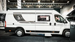 Bester Wohnmobil Bad-Grundriss im Kastenwagen 2023 Benimar Benivan B160 UP