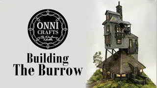 Building The Burrow miniature // Diorama building