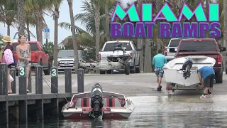 Dock Blocked and She Is Not Happy!! | Miami Boat Ramps | 79th St | Wavy Boats | Broncos Guru