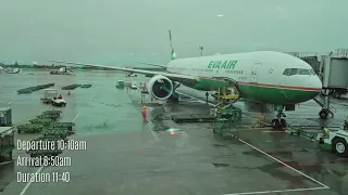 Flying EVA Airways: Taipei to Los Angeles | BR6 | Boeing 777-300ER