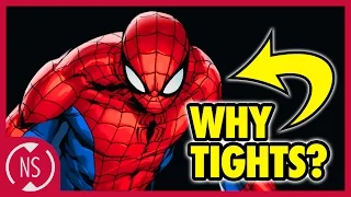 Why Do Superheroes Wear TIGHTS? || Comic Misconceptions || NerdSync