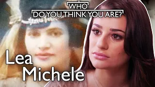 Lea Michele reads her Great Grandma's naturalisation hearing!