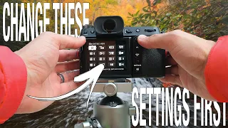 16 Must Change CAMERA SETTINGS for Landscape Photography!