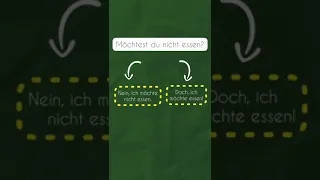 Слово "DOCH" у німецькій мові. Частина 2