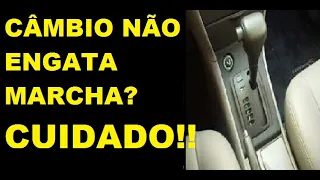 RESOLVIDO! CÂMBIO COROLLA NAO ENGATA. CUIDADOS COM O MECÂNICO