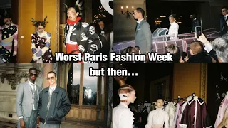 worst paris fashion week but then… schiaparelli and thom browne shows !