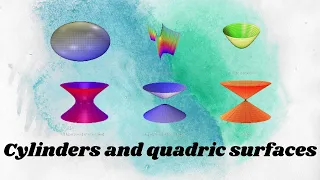 Calculus II: Cylinders and quadric surfaces