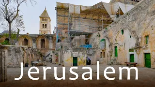 The Empty Streets of the Christian Quarter are Shocking. Old City, Jerusalem.