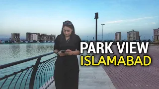 PAKISTAN WALKING TOUR IN A LUXURY AREA THAT IS VERY SIMILAR TO DUBAI - 4K